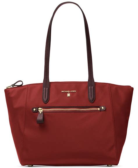 michael michael kors polly medium nylon tote bag|Michael Kors nylon kelsey tote.